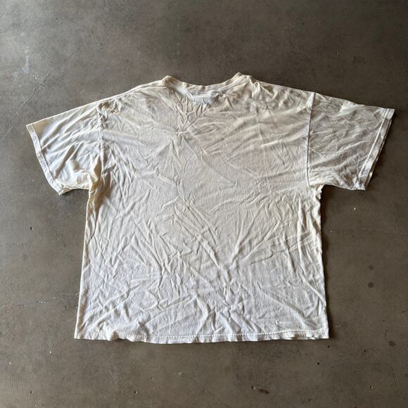 VINTAGE 90S MAJESTIC ATLANTA BRAVES MLB T-SHIRT GRAPHIC MENS XL YELLOWING - Picture 3 of 6